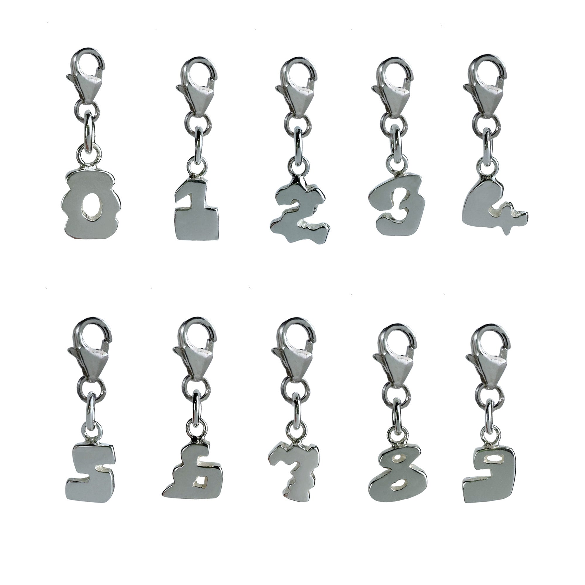 Alphabet and Number Charms