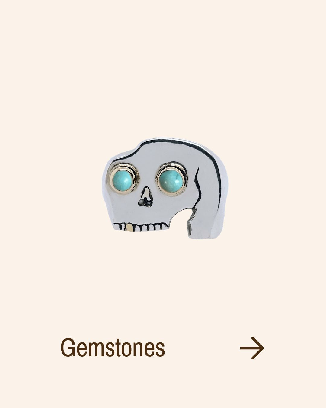 Rings with gemstones