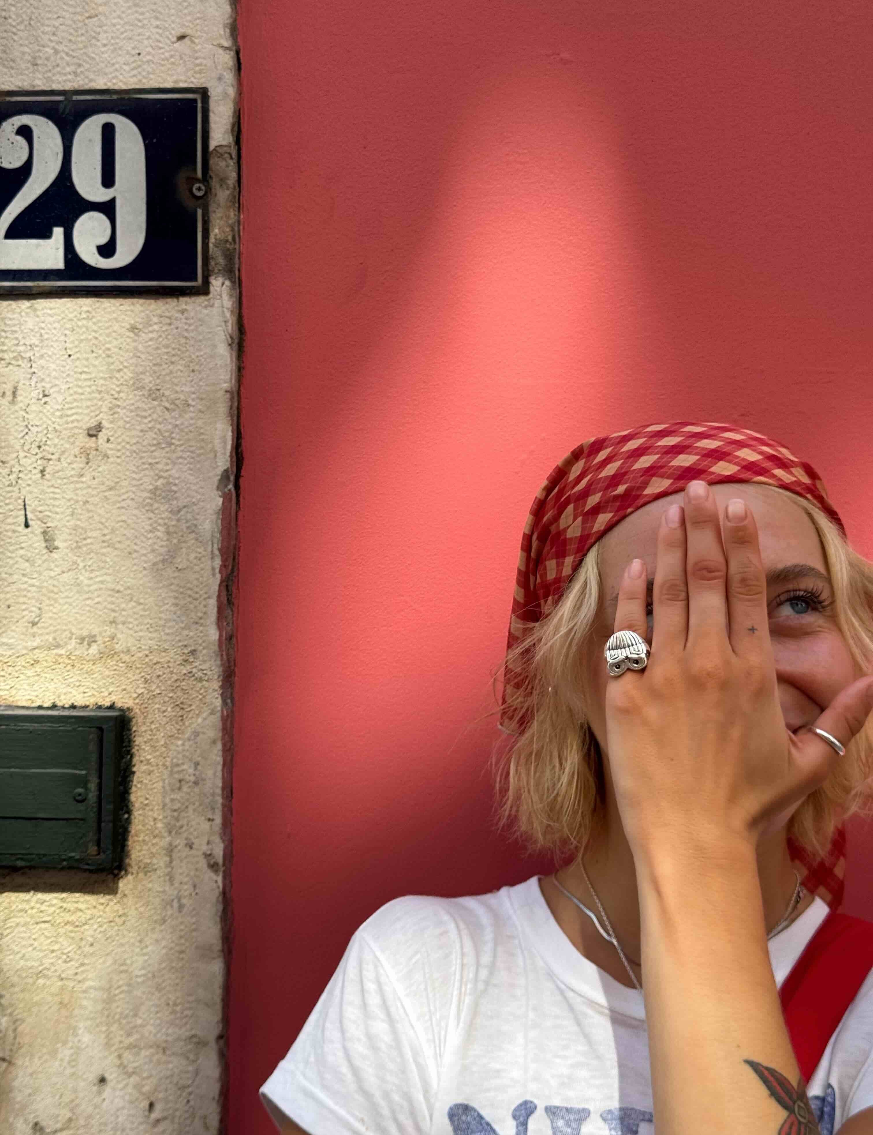 Beanie Baby Hat Ring Stacker Rat Betty X Connie Collaboration