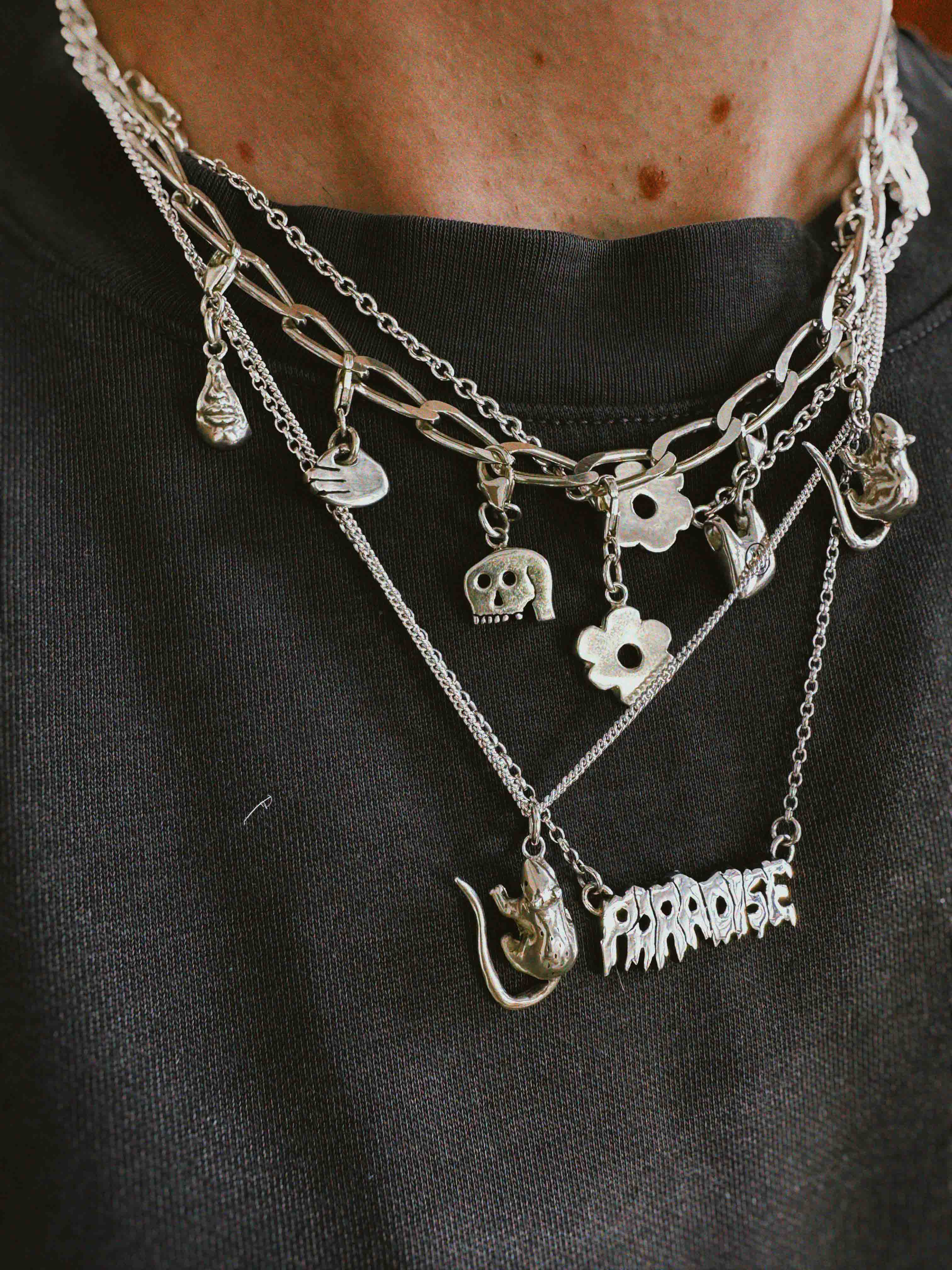 Rat Necklace in Sterling Silver – Handmade Jewellery – Rat Betty