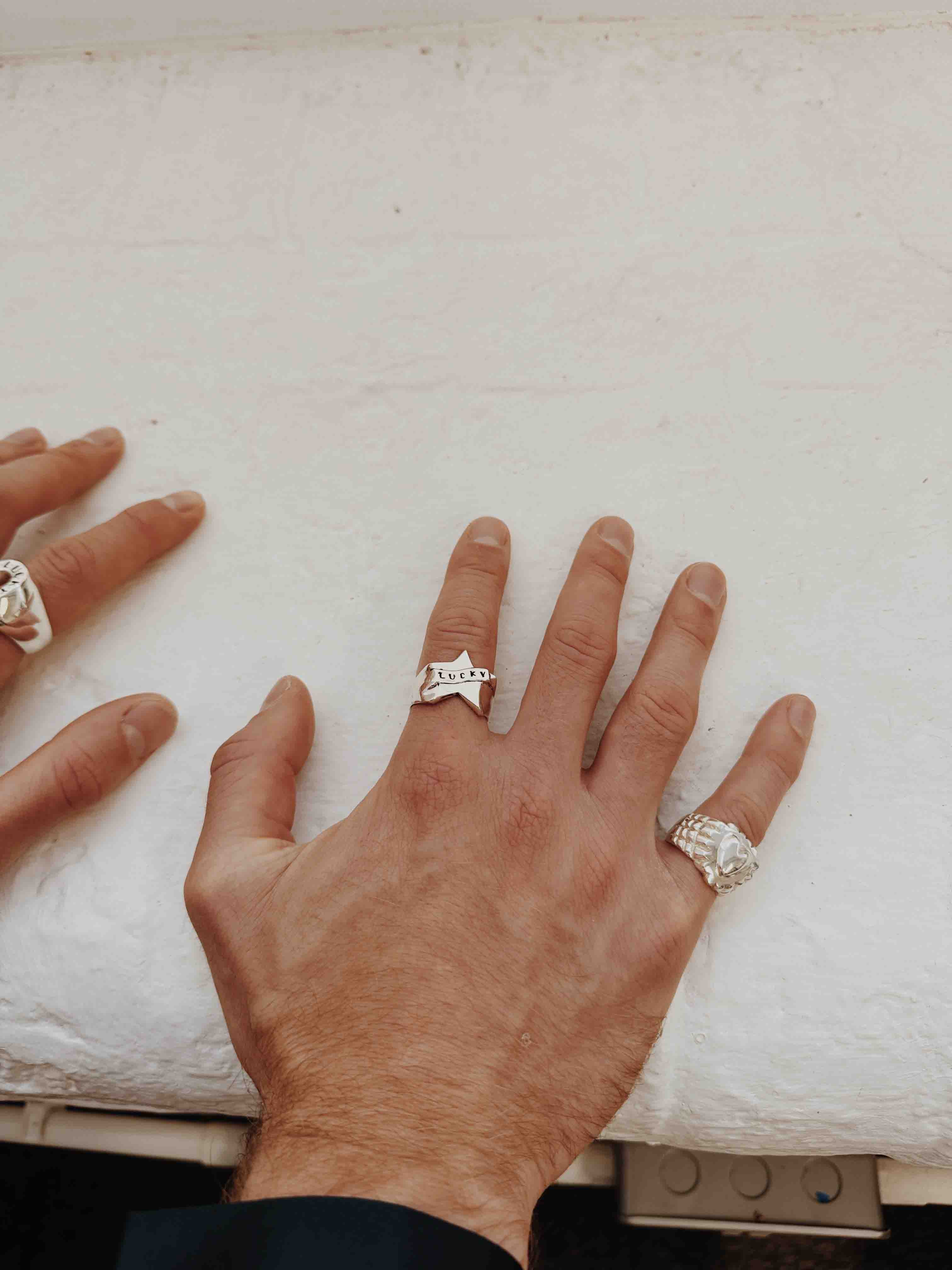 PUFF LOVE Ring in Sterling Silver – Chunky Jewellery – Rat Betty