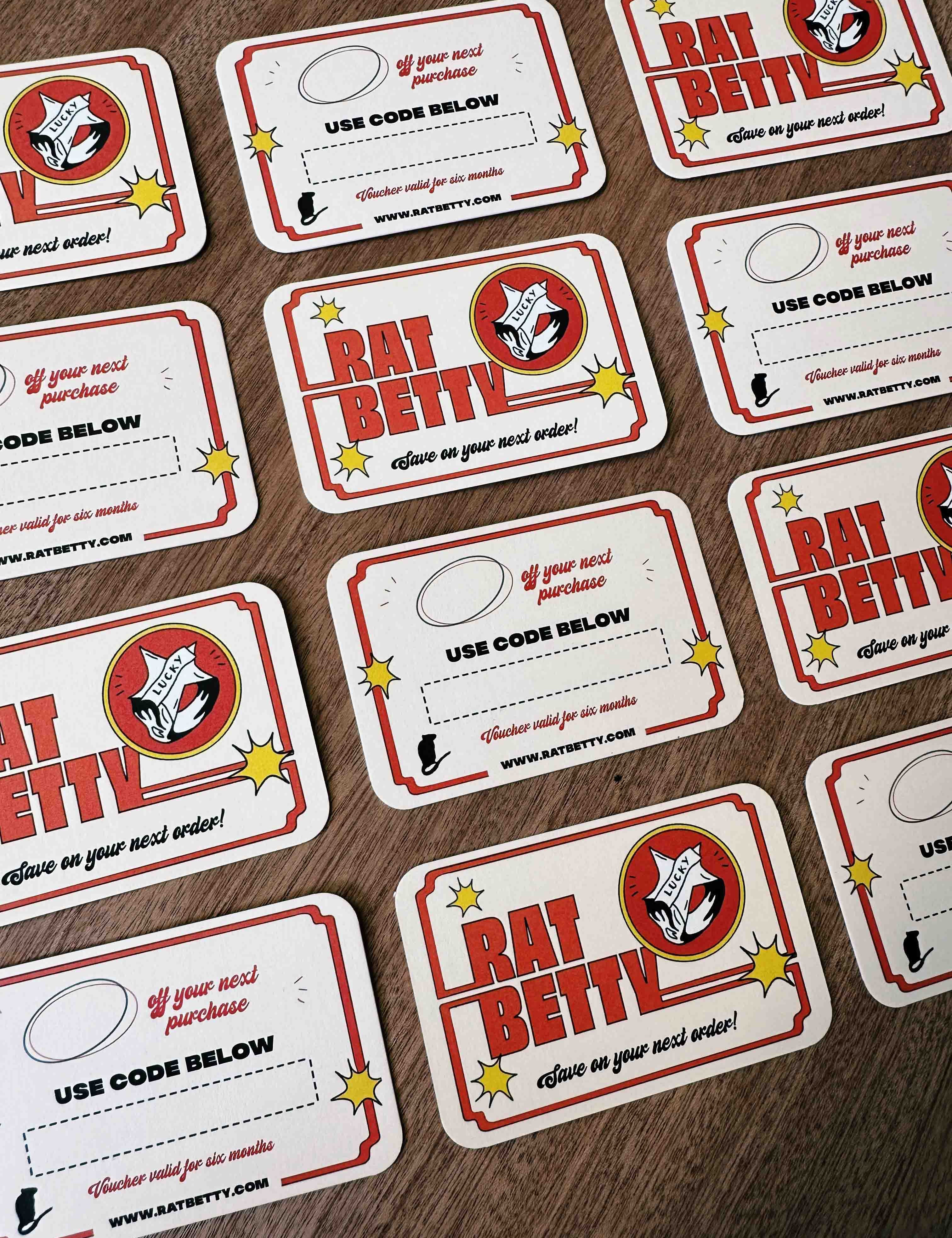 Rat Betty Gift Card