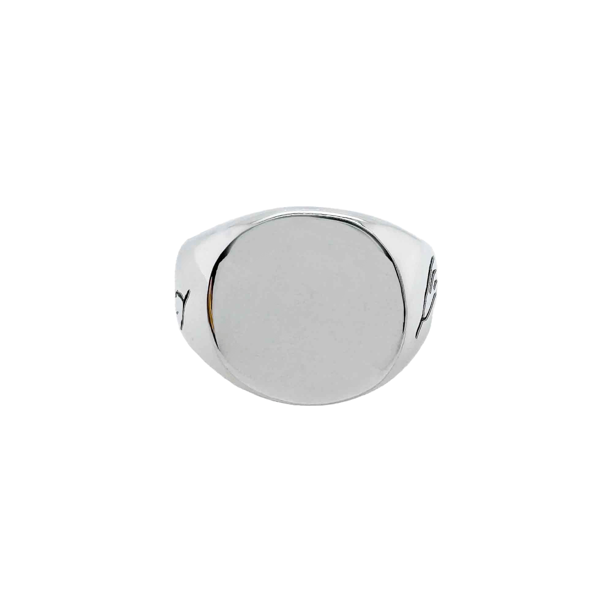 Rat Betty Cross Signet Ring Silver signet rings | Handmade unique Rat Betty Cross Signet Ring Silver signet rings | Handmade unique