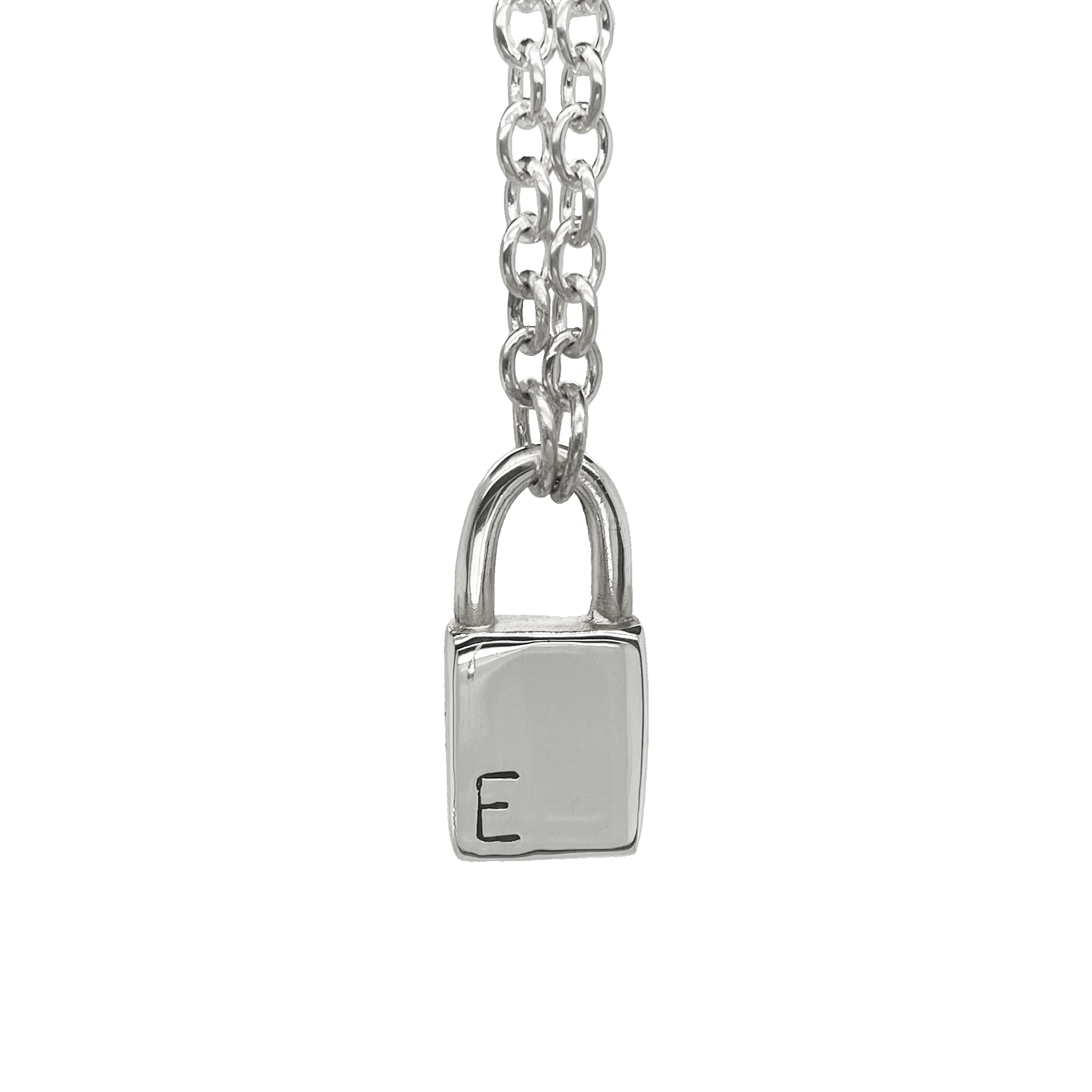 Sad Padlock Necklace in Sterling Silver – Chunky Jewellery – Rat Betty Sad Padlock Necklace in Sterling Silver – Chunky Jewellery – Rat Betty