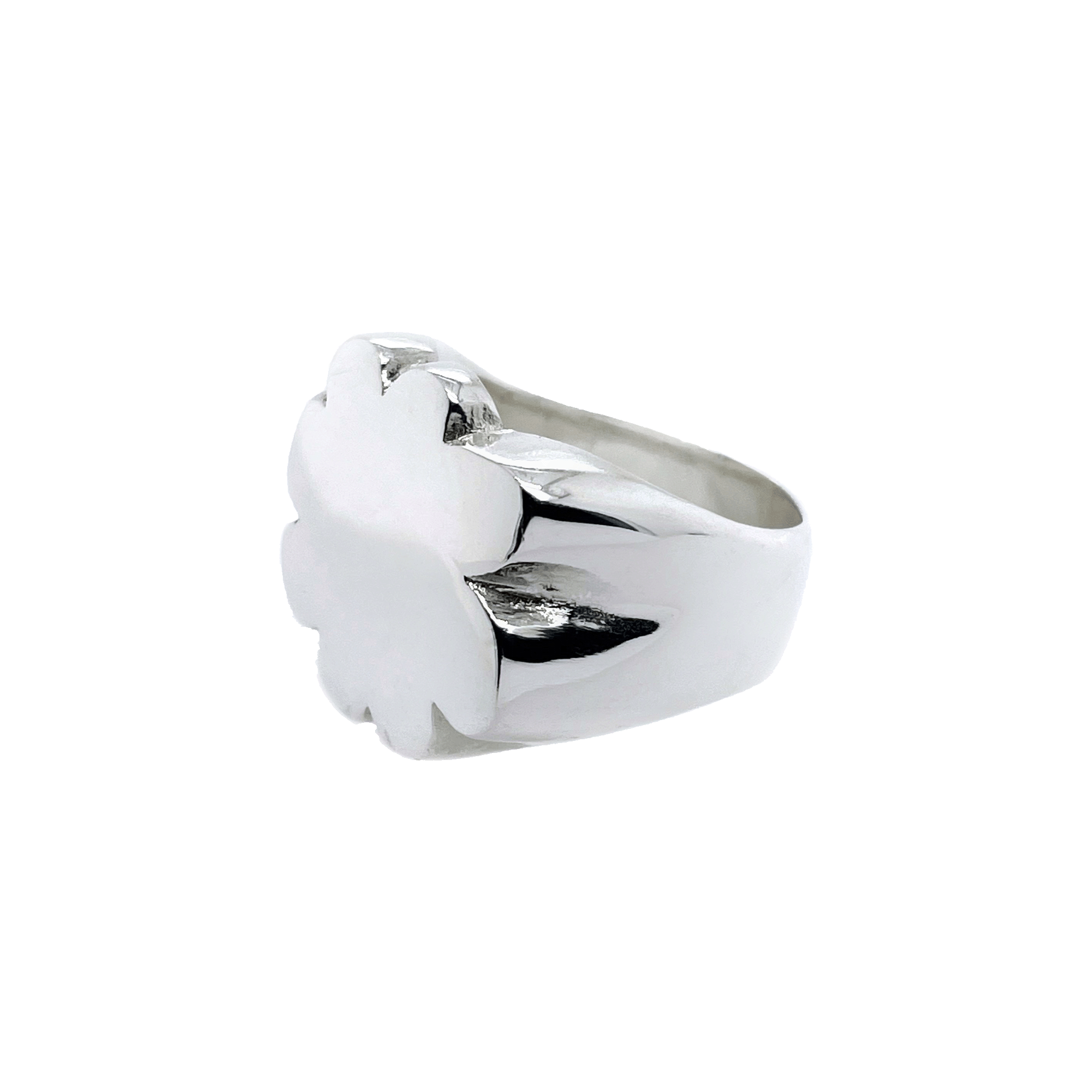 Large Blank Wonky Flower Ring