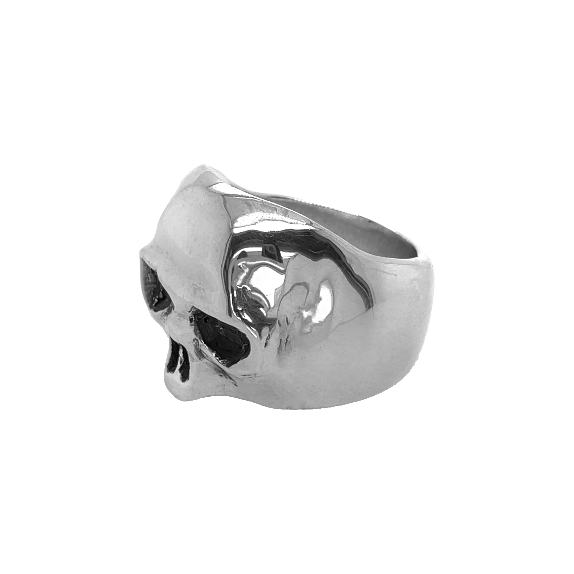 Goodbye Geezer Skull Ring