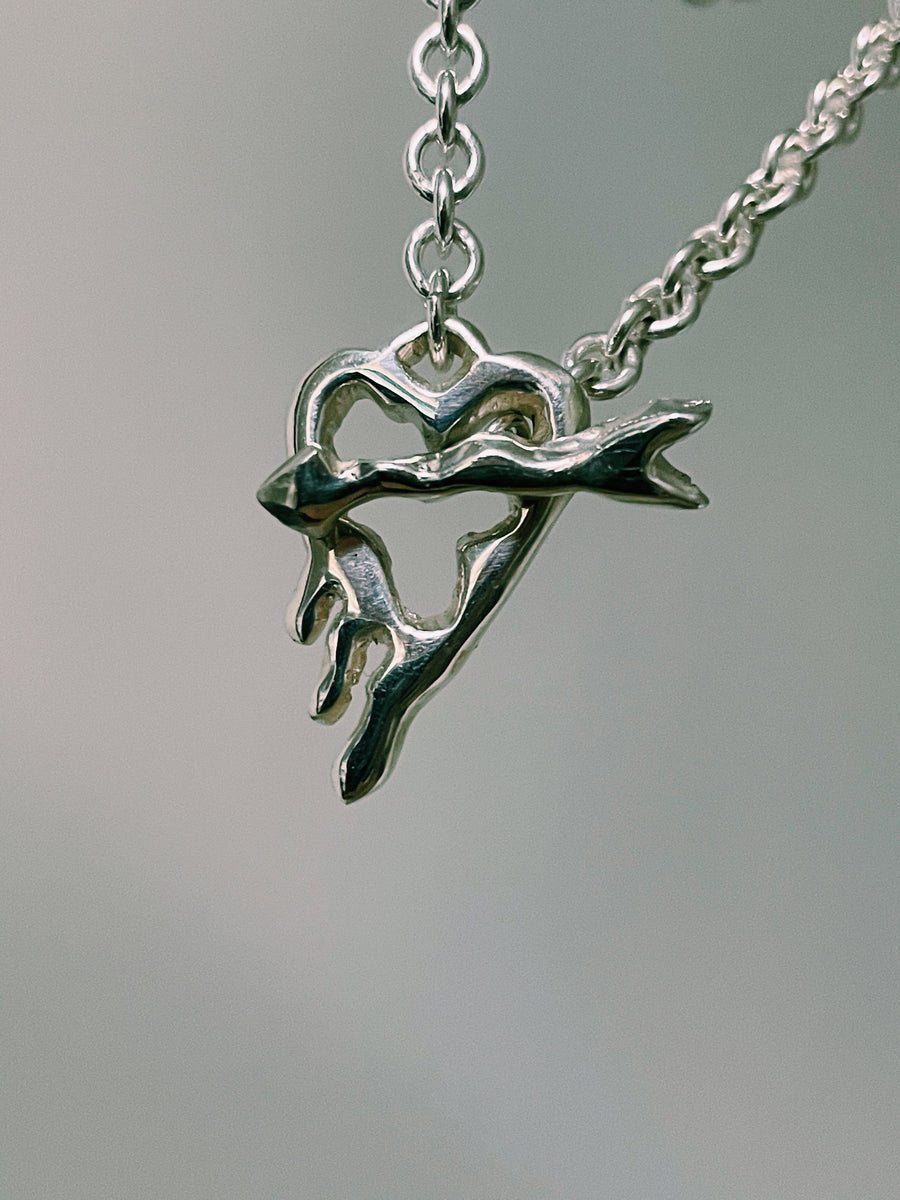 Heart Toggle Necklace - Susan Shaw