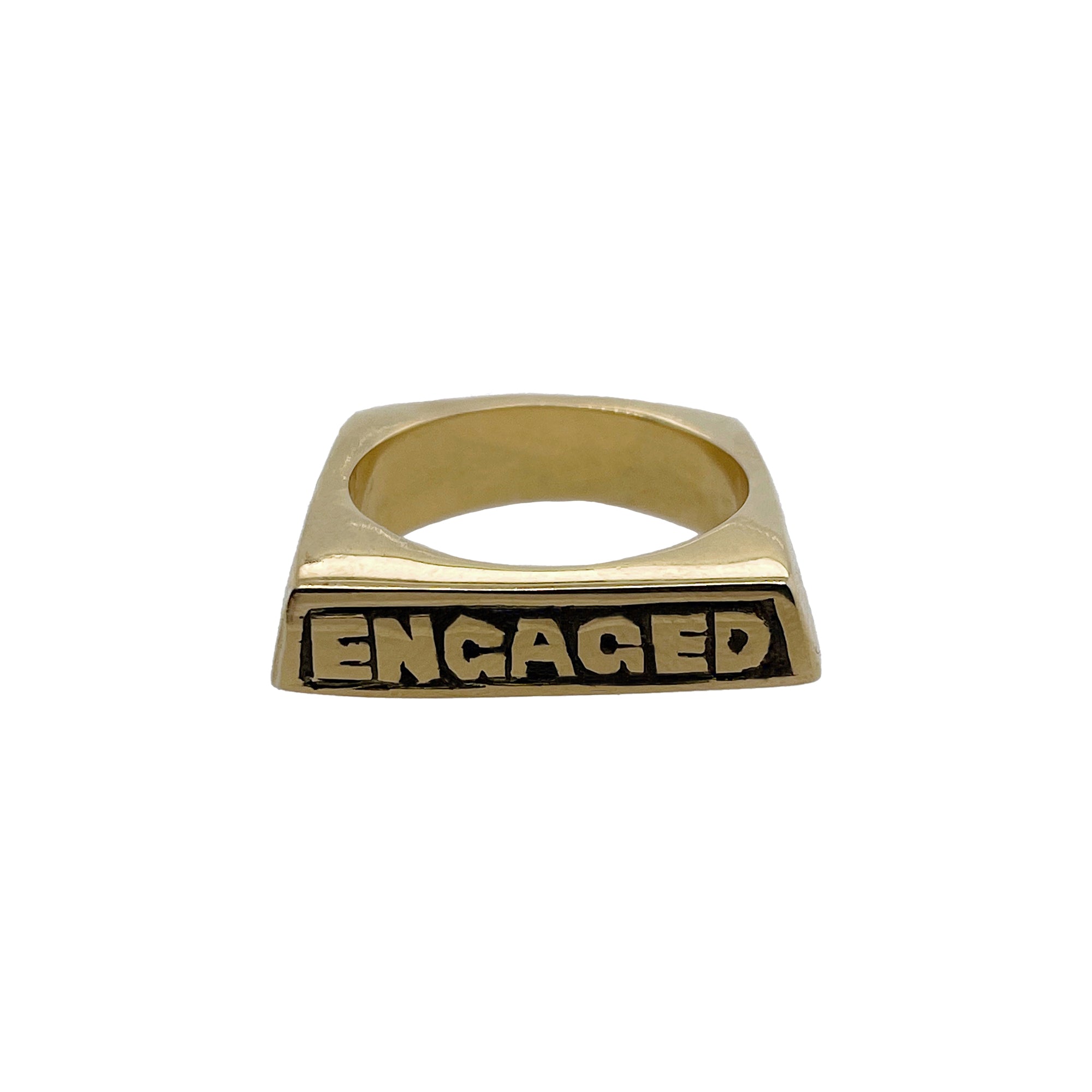 9ct Eco Gold Engaged Ring – Rat Betty