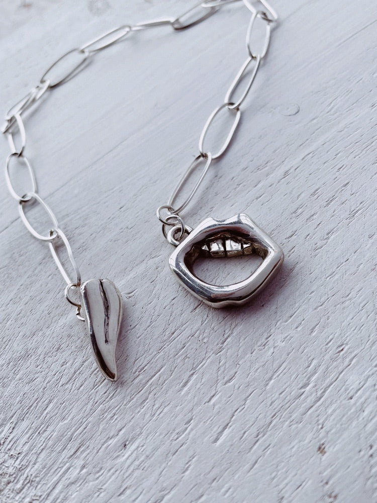 Tongue Toggle Necklace