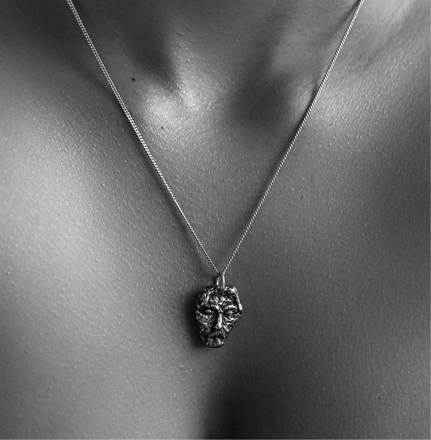 Silent Man Necklace